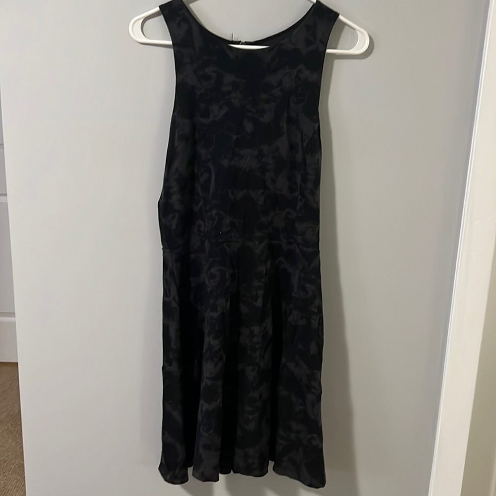 Black and grey dress